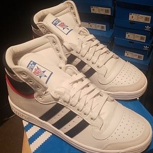 adidas og top ten...white red blue